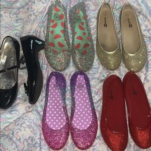 Lot of Girls size 1 shoes and sneakers